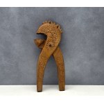 Volkskunst - Großer geschnitzter Nussknacker aus Holz