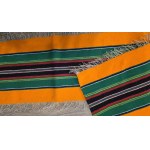 Łowicki woolen runner - PASIAK - FOLK - CEPELIA - 1980s