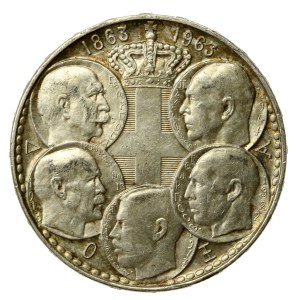 Greece, Paul I, 30 drachmas 1963, 100th anniversary of Greek kings (150)