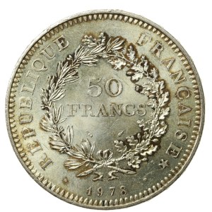 Francja, V Republika, 50 franków 1978 (165)