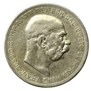 Austria-Hungary, Franz Joseph I, 5 crowns 1909 (188)