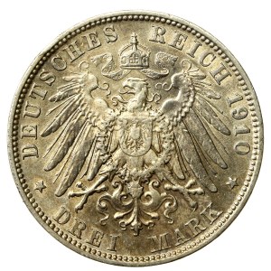 Germania, Baviera, Ottone I, 3 marchi 1910 (201)