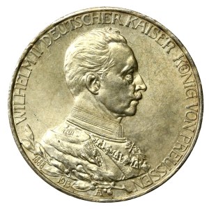 Germany, Prussia, 3 marks 1913, 25th anniversary of the reign of Wilhelm II (203)