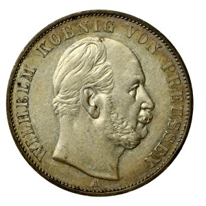 Germany, Prussia, Wilhelm I, 1 thaler 1871, Victory in the Franco-Prussian War (210)