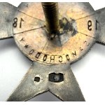 DISTINTIVO DA UFFICIALE DELLA 5A DIVISIONE AUTOMOBILISTICA - ARGENTO