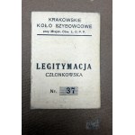 II FIGHTER AVIATION REGIMENT - KRAKOW - ALBUM - REGIMENTAL BADGE WITH ID CARD - REGIMENTAL BADGE
