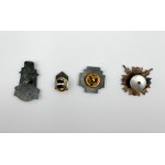 SET DI 4 DISTINTIVI VETERANI AC 27 DIVISIONE VOLHYNIA AC