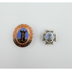 SET OF 2 AK "BASZTA" COMMEMORATIVE BADGES