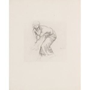 Eugene ZAK (1884-1926), Leaning woman