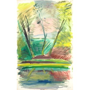 Zdzisław (CYAN) CYANKIEWICZ (1912-1981), Pejzaż, 1952