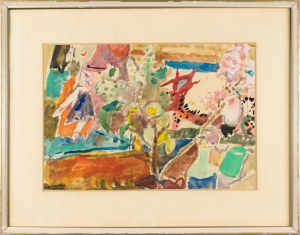 Kazimierz PODSADECKI (1904-1970), Pejzaż abstrakcyjny, 1965