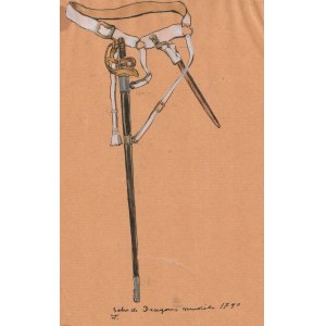 de Bréville, Jacques, Sabre de dragons modèle 1790