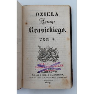 The Works of Ignacy Krasicki, Volume V, 1829.