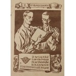 Fredro, Aleksander, „Godzien litości“, Lvov, kolem roku 1900 – exlibris Odborového svazu železničních zaměstnanců Polské republiky