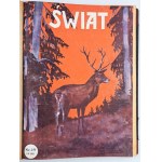 The magazine *Świat* and *Romans i Powieść*, two volumes, 1927.