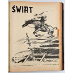 The magazine *Świat* and *Romans i Powieść*, two volumes, 1927.