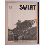 The magazine *Świat* and *Romans i Powieść*, two volumes, 1927.