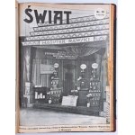 The magazine *Świat* and *Romans i Powieść*, two volumes, 1927.