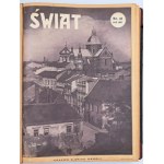 The magazine *Świat* and *Romans i Powieść*, two volumes, 1927.
