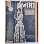 The magazine *Świat* and *Romans i Powieść*, two volumes, 1927.