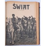 The magazine *Świat* and *Romans i Powieść*, two volumes, 1927.