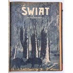 The magazine *Świat* and *Romans i Powieść*, two volumes, 1927.