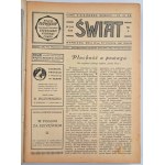 The magazine *Świat* and *Romans i Powieść*, two volumes, 1927.