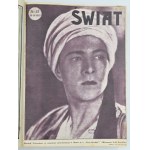 The magazine *Świat* and *Romans i Powieść*, two volumes, 1927.