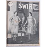 The magazine *Świat* and *Romans i Powieść*, two volumes, 1927.