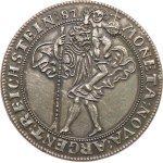 ČNS, Branch Brno, 183rd auction. - Token according to the thaler of William of Rozmberk from 1587. - Ag 999, 42 mm, 29,52 g, struck and minted by J. Jelinek, RS-57d.