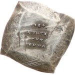 ČNS, Branch Brno, 184th auction. - Token according to the Moravian four-crown penny of Sigismund of Luxembourg - Ag 999, clip 14 x 15 mm, 0,60 g, engraved and minted by J. Jelinek, RS-58b.