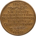 Španiel O., 1935. - For his 85th birthday - Bronze, 50 mm, Fl-45b, nice patina.