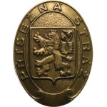 Czechoslovakia, 1st Republic. - Sworn guard (pre-war type) - Bronze, 37 x 49 mm, on the base.
