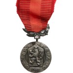 Czechoslovakia. - Medal for Merit for the Defence of the Fatherland II. vyd. Czechoslovakia, VM-43. - Ag 925, manufacturer MK.