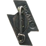 Germany, Third Reich 1933-1945. - Deutsche Jugend, miniature of a performance badge with swastika, marked RZM M 1/120 on the reverse, 10,5 x 21,5 mm on clasp.