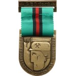 Brno. - Geotest ČGU (Czech Geological Institute), all-departmental exercise CO Brno 1989, bronze, 36 x 45 mm, on a ribbon, on a clasp.