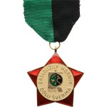 Ostrava OKR. - Meritorious miner of the OKR Šverma Mine, star, 40 x 42,5 mm, on ribbon, on clasp.