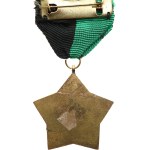 Ostrava OKR. - Meritorious miner of the OKR Šverma Mine, star, 40 x 42,5 mm, on ribbon, on clasp.