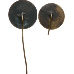 Zlín. - 1st Coal Brigade n. p. Bata, bronze, 17 mm + 3rd Coal Brigade n. p. Bata, bronze, 19 mm, both on needle.