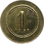 Antonín Ponert. - Hostinský / "1" in mother-of-pearl. - Ms, 20 mm.