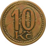 Prague. - Jiří Mařík / 10 CZK in mother-of-pearl. - Ms, 25,5 mm.