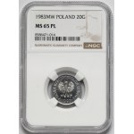 20 pennies 1983 - PROOF LIKE