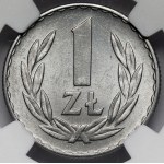 1 zloty 1957 - rare in this condition