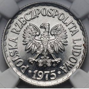 1 złoty 1975 - ze znakiem - PROOF LIKE