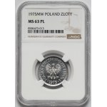 1 złoty 1975 - ze znakiem - PROOF LIKE