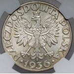 Sailing ship 5 gold 1936