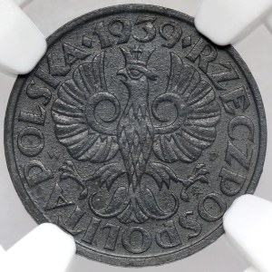 Generalna Gubernia, PRÓBA 2 grosze 1939 cynk