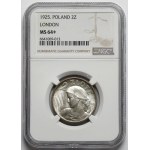 Woman and ears 2 gold 1925 with dot, London