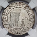 Gdansk, 5 guilders 1932 Crane