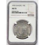 Gdańsk, 10 guldenów 1935 - rzadkie